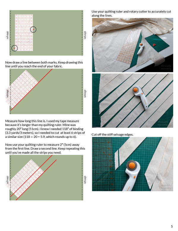 Double Oven Mitt – Printable PDF Sewing Pattern