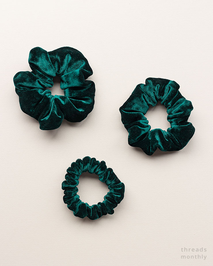 Pro-Finish Scrunchie Set – Printable PDF Sewing Pattern